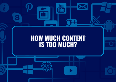 How Much Content is Too Much?