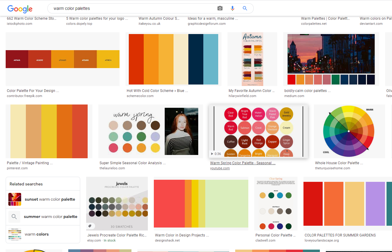 Website Colors Color Usage Google Inspiration