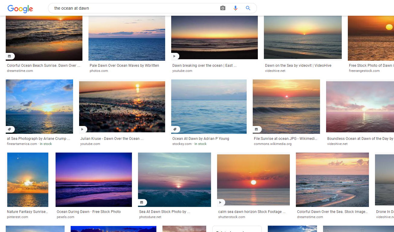 Website Colors Color Usage Google Ocean Dawn
